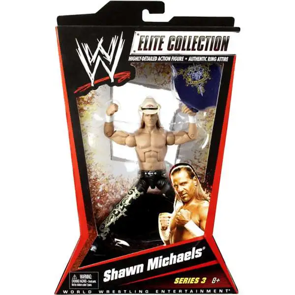 WWE Wrestling Elite Collection Series 3 Shawn Michaels Action Figure