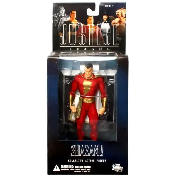 DC Shazam Alex Ross Justice League Series 4 Shazam Action Figure