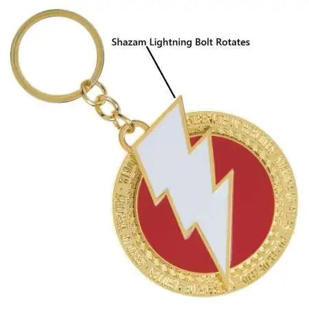 DC Shazam Rotating Keychain