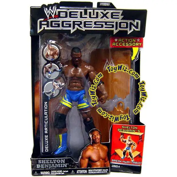 WWE Wrestling Shelton Benjamin Action Figure
