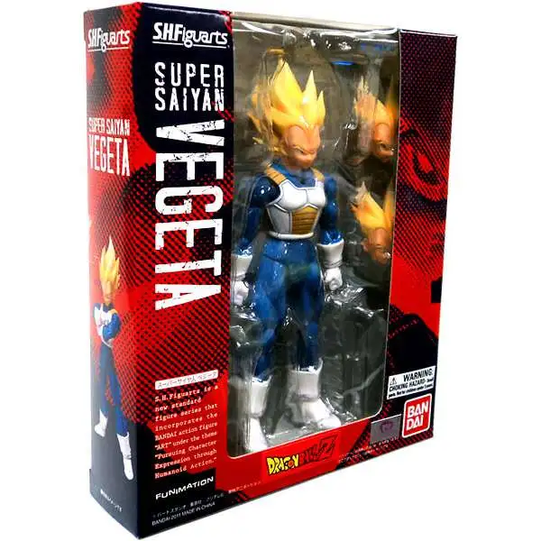 Dragon Ball Z S.H.Figuarts Super Saiyan Vegeta Action Figure