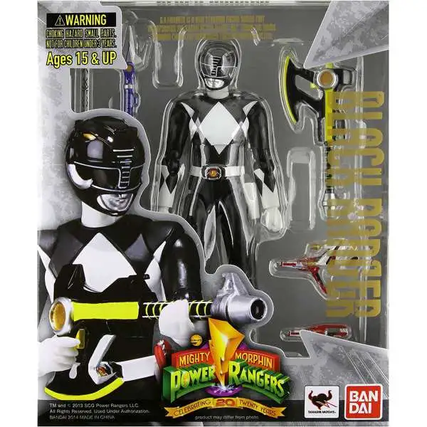 Power Rangers Mighty Morphin S.H.Figuarts Black Ranger Action Figure
