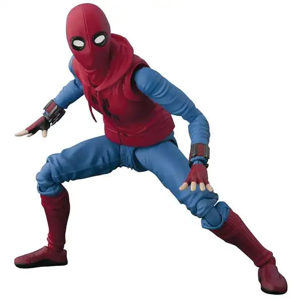 Marvel Spider-Man Homecoming S.H.Figuarts Spider-Man Homemade Costume Action Figure [Tamashii Option Act Wall ]