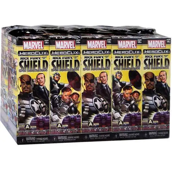 Marvel HeroClix Nick Fury, Agent of S.H.I.E.L.D Booster Brick [Hulkbuster Build a Clix]