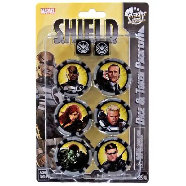 Marvel HeroClix S.H.I.E.L.D Dice & Token Pack