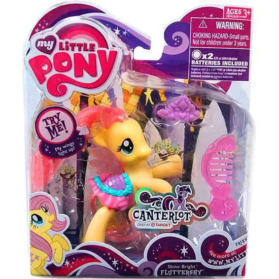 My Little Pony Canterlot Shine Bright Fluttershy Exclusive Figure