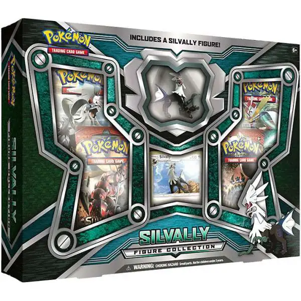 Pokemon Silvally Figure Collection [4 Booster Packs, Promo Card & Figure]