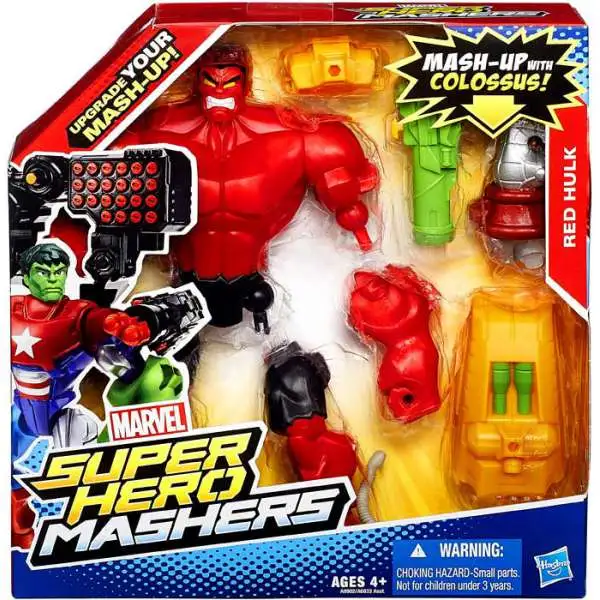 Marvel Super Hero Mashers Battle Upgrade Red Hulk Action Figure