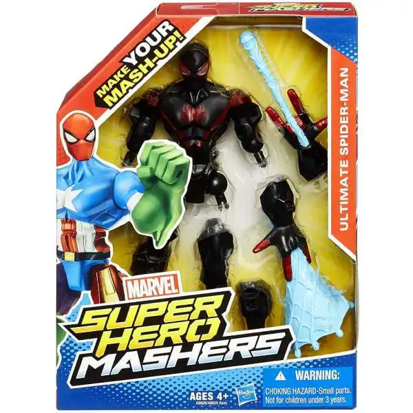 Marvel Super Hero Mashers Ultimate Spider-Man Action Figure