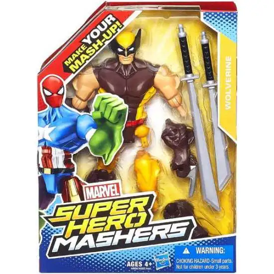 Marvel Super Hero Mashers Wolverine Action Figure [Uniform]