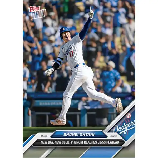 MLB Los Angeles Dodgers 2024 NOW Baseball Single Card Shohei