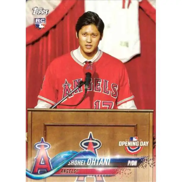MLB Topps 2018 Shohei Ohtani #200 [Opening Day Rookie]