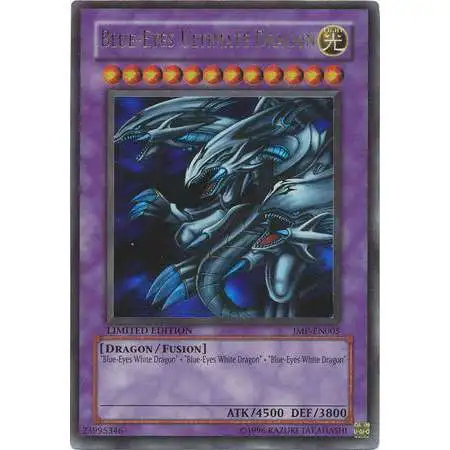 YuGiOh Shonen Jump Ultra Rare Blue Eyes Ultimate Dragon JMP-EN005