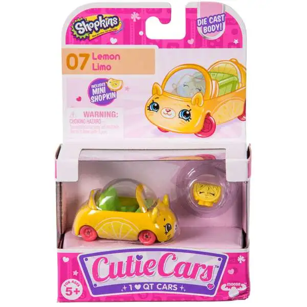 Shopkins Cutie Cars Lemon Limo Figure Pack #07