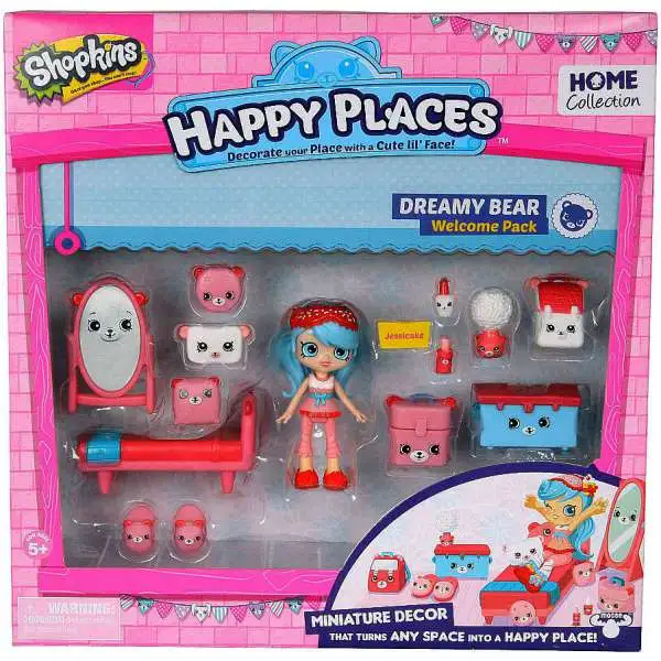 Shopkins Happy Places Dreamy Bear Welcome Pack [Jessicake]