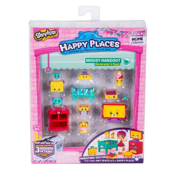 Shopkins Happy Places Series 2 Mousy Hangout Decorator's Pack