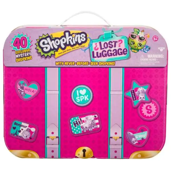 Shopkins Lost Luggage Exclusive 40-Pack Set