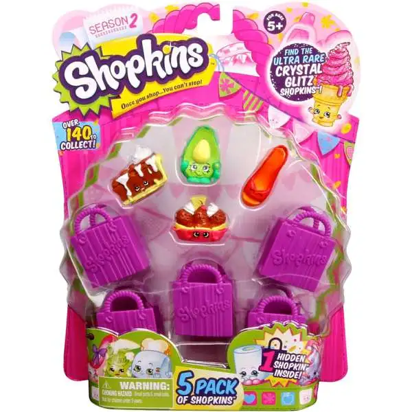 Shopkins Season 2 Mini Figure 5-Pack [Loose]