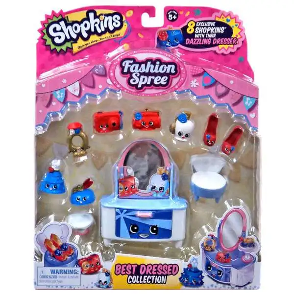 Shopkins Fashion Spree Best Dressed Collection Theme Pack