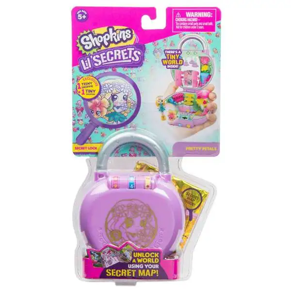 Shopkins Lil' Secrets Pretty Petals Mini Playset [Secret Lock]