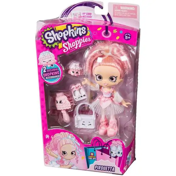Shopkins Shoppies Pirouetta Exclusive Doll Figure [Exclusive]