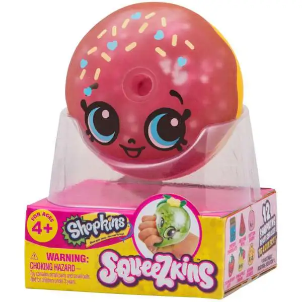 Shopkins Squeezkins DLish Donut Squeeze Toy Moose Toys - ToyWiz