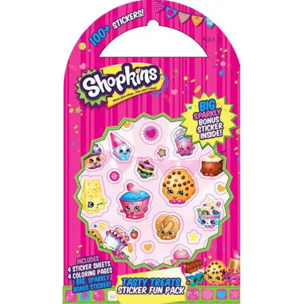 Shopkins Tasty Treats Sticker Fun Pack