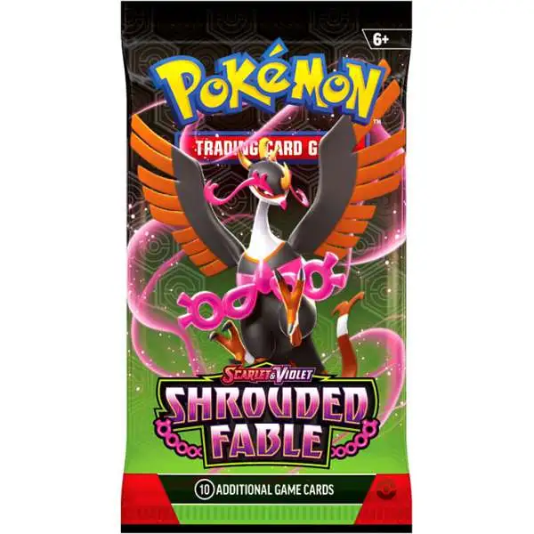 Pokemon Scarlet & Violet Shrouded Fable Booster Pack [10 Cards]