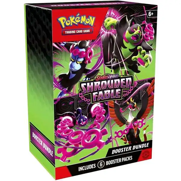 Pokemon Scarlet & Violet Shrouded Fable Booster Bundle [6 Packs]