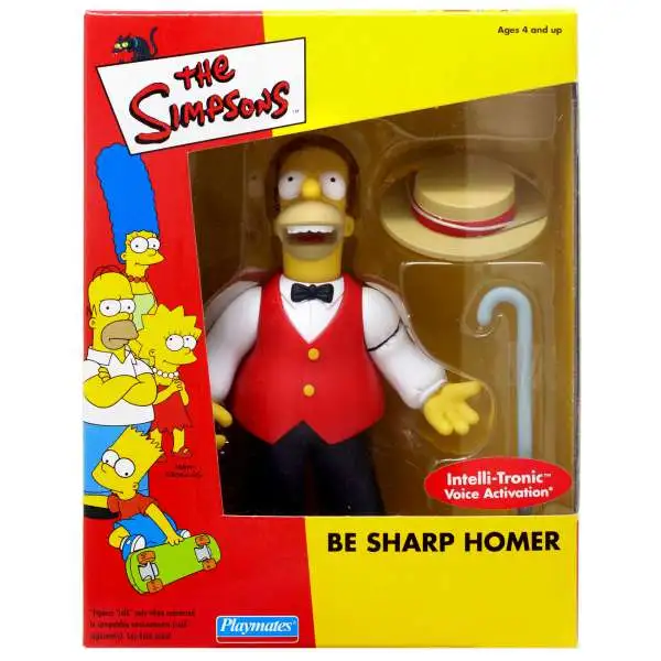 The Simpsons Homer Simpson Exclusive Action Figure [Be Sharp]