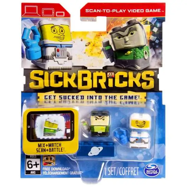 Sick Bricks Ace Orbit & Tiberius Warpspeed Minifigure 2-Pack