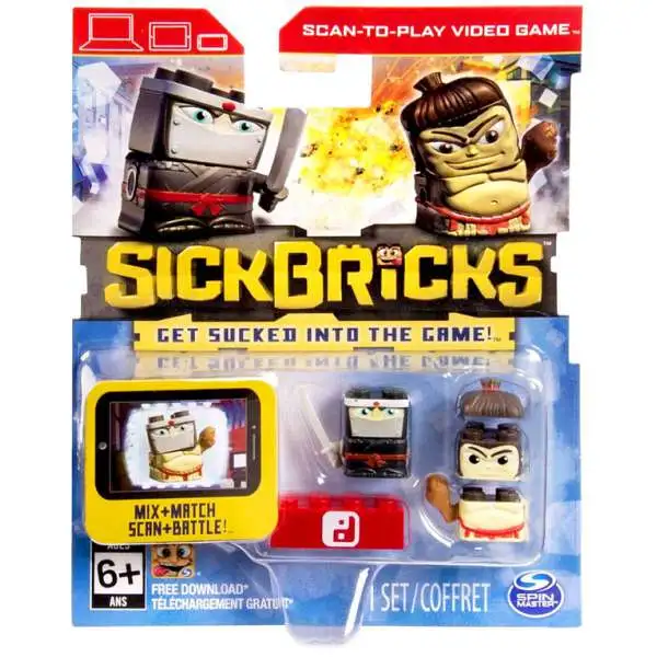 Sick Bricks Hiro Thunderbutt & Silent Shadow Minifigure 2-Pack