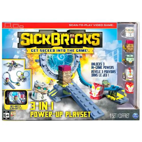 Sick Bricks 3-in-1 Power-Up Playset