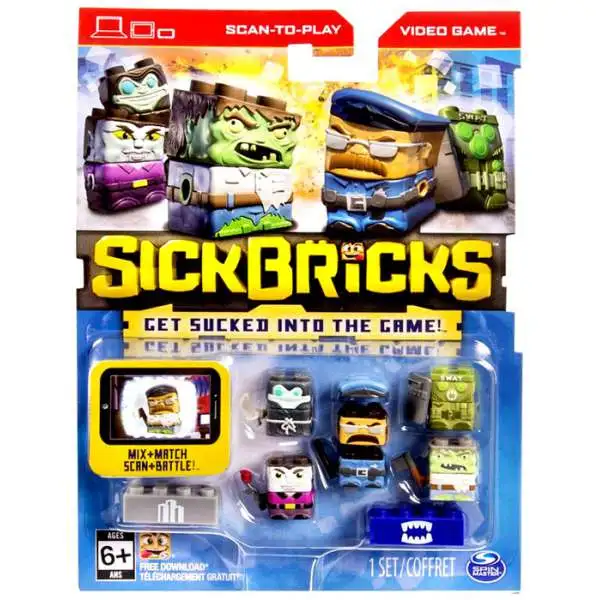 Sick Bricks Sick Team City & Monster Minifigure 5-Pack