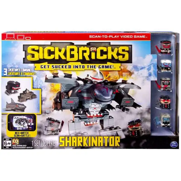 Sick Bricks Sharkinator Exclusive Playset