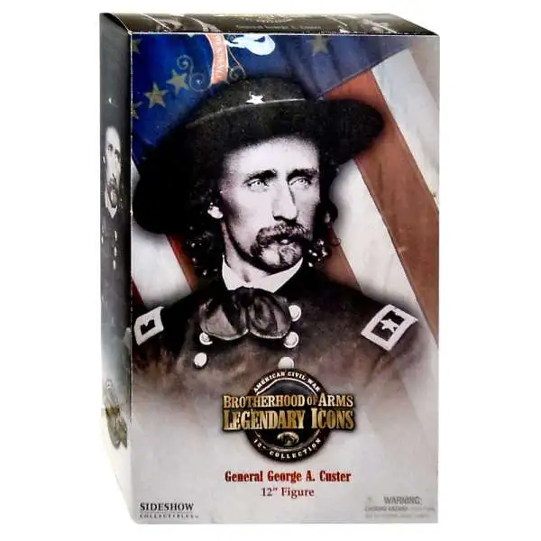 Brotherhood of Arms Legendary Icons American Civil War General George A. Custer Deluxe Action Figure