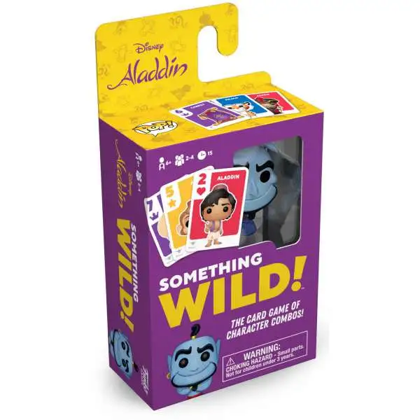 Funko Disney Something Wild Signature Games Aladdin Family Card Game