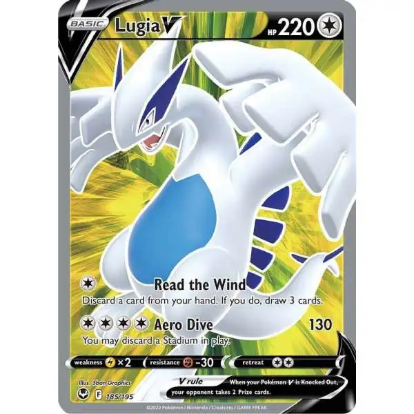 Pokémon TCG Ho-Oh V (Full Art) Silver Tempest 187/195 Holo Ultra