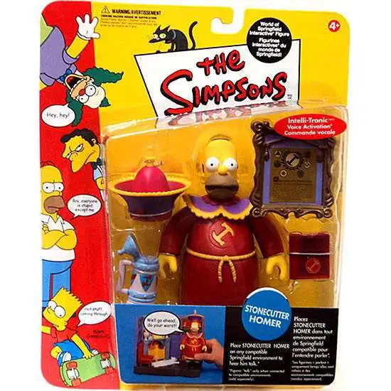 The Simpsons Series 10 Homer Simpson Action Figure [Stonecutter]