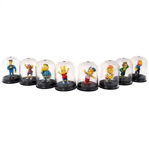 The Simpsons Set of 8 Mini Capsule Figures