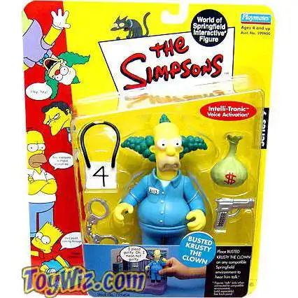 The Simpsons Series 9 Krusty the Klown Action Figure [Busted]