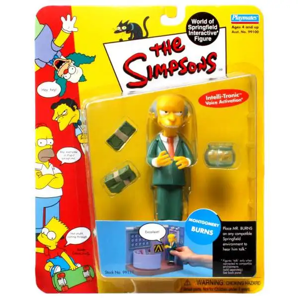 The Simpsons Mr. Burns Action Figure