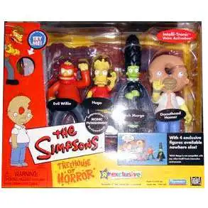 The Simpsons Treehouse of Horror 3 Ironic Punishment Action Figure Playset