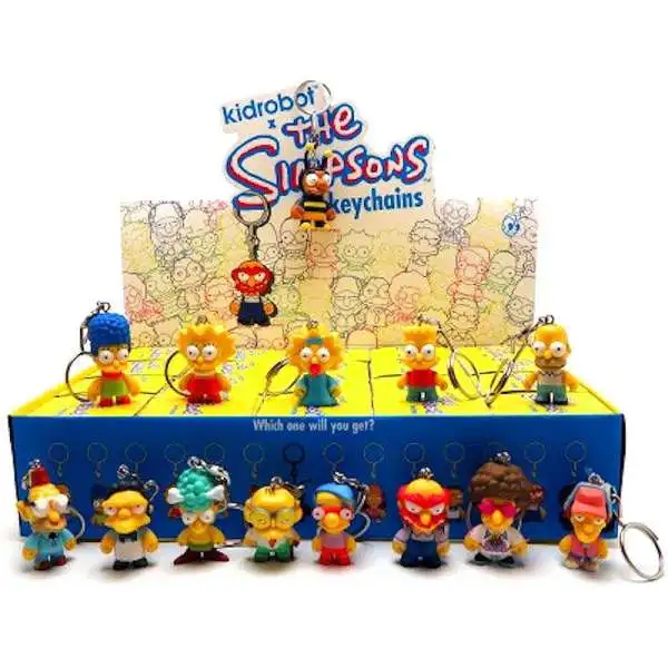 Vinyl Keychain The Simpsons 3-Inch Mystery Box [20 Packs]