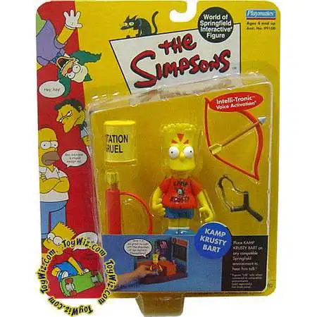 The Simpsons Series 3 Bart Simpson Action Figure [Kamp Krusty, Damaged Package]