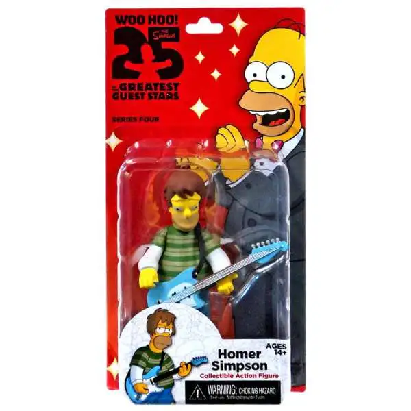 NECA The Simpsons Series 4 Homer Simpson Action Figure