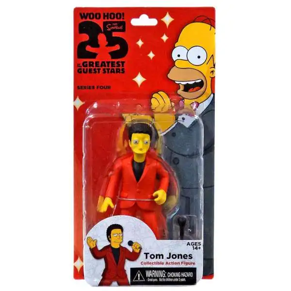 NECA The Simpsons Series 4 Tom Jones Action Figure