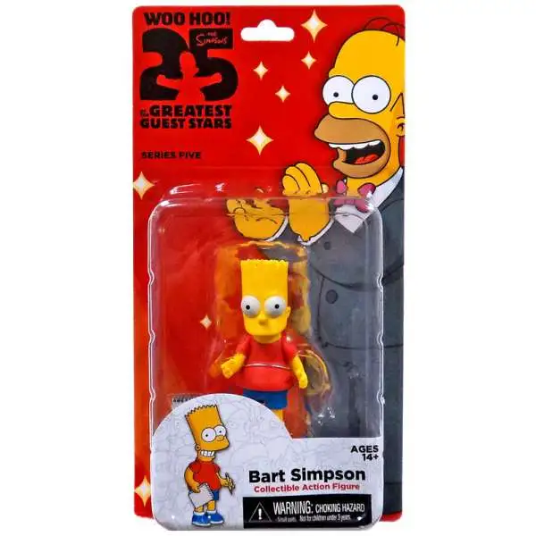 NECA The Simpsons Series 5 Bart Simspon Action FIgure [Alternative Version]