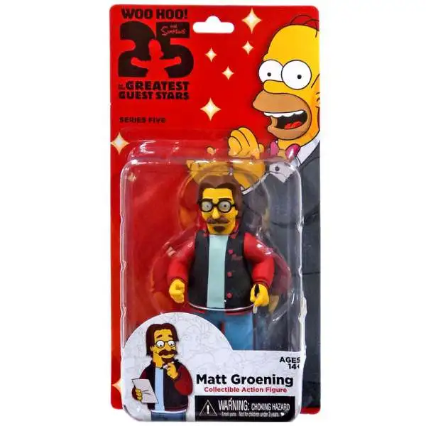 NECA The Simpsons Series 5 Matt Groening Action FIgure