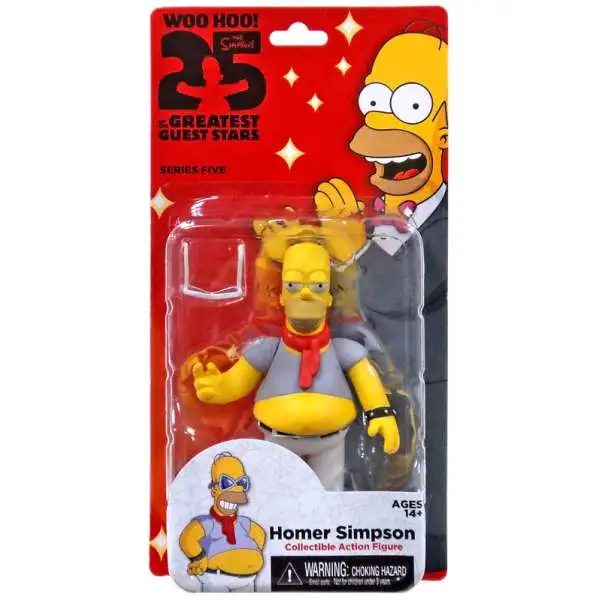 NECA The Simpsons Series 5 Homer Simspon Action FIgure [Alternative Version]